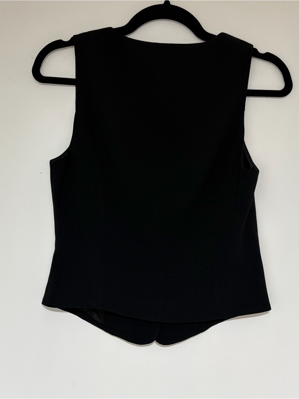 Rag & Bone Women’s Black Mariana Crepe Vest Size 2 NWT - Picture 6 of 13